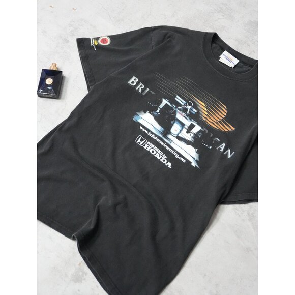 Vintage 90s Honda British American Racing T - Picture 1 of 5